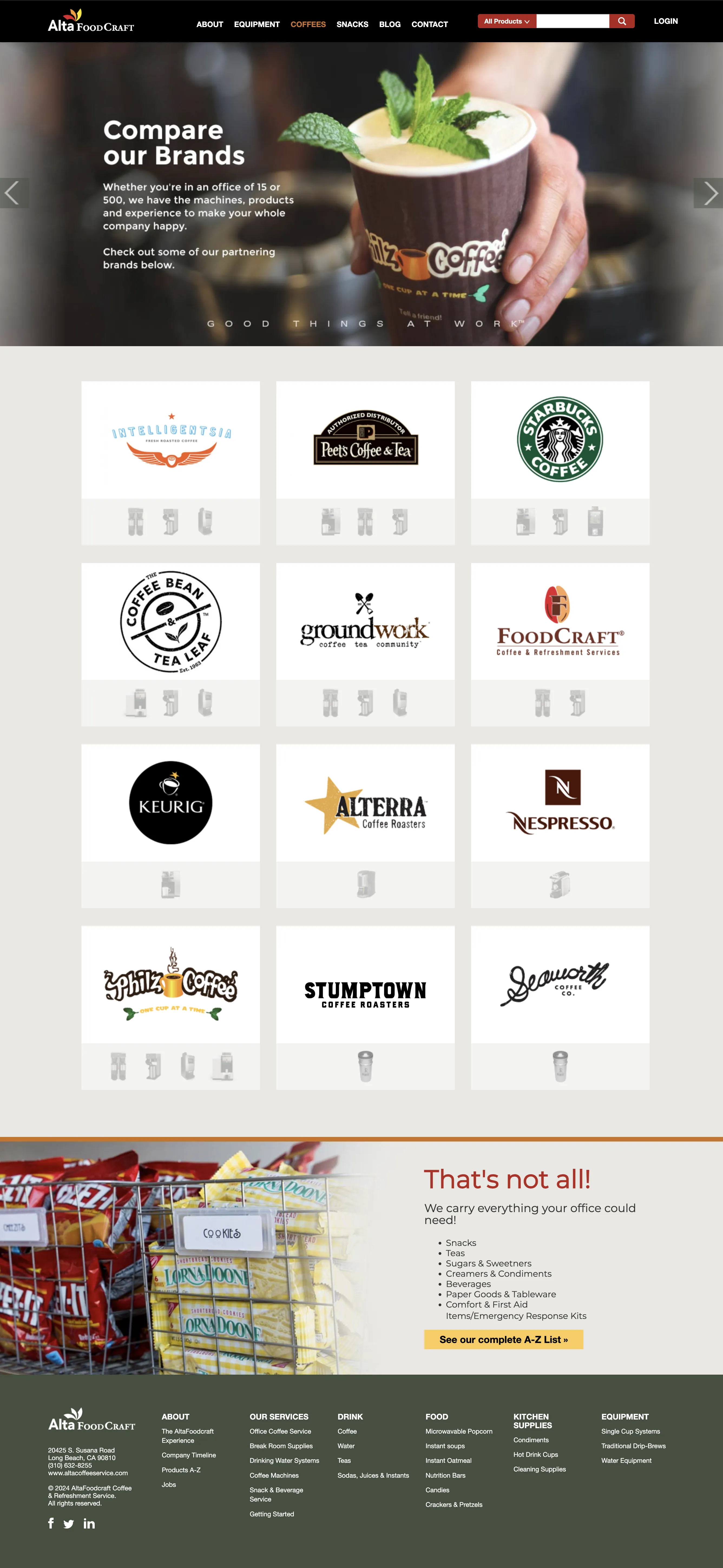 Alta Foodcraft - Portfolio example